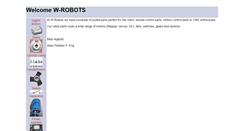 Desktop Screenshot of motors.wrobots.com