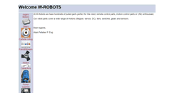 Desktop Screenshot of fans.wrobots.com